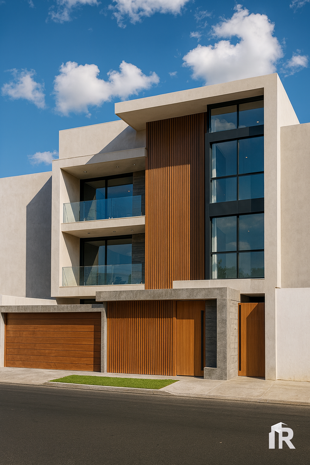 Proyecto residencial moderno desarrollado por Rauvadel